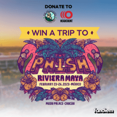 Donate to Win a Trip to Phish: Riviera Maya 2023!