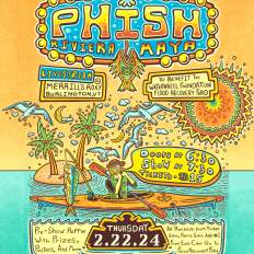 Phish: Riviera Maya livestream in BTV to support 2023 Flood Recovery Fund